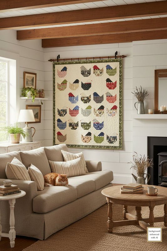 Hen Party Quilt Pattern