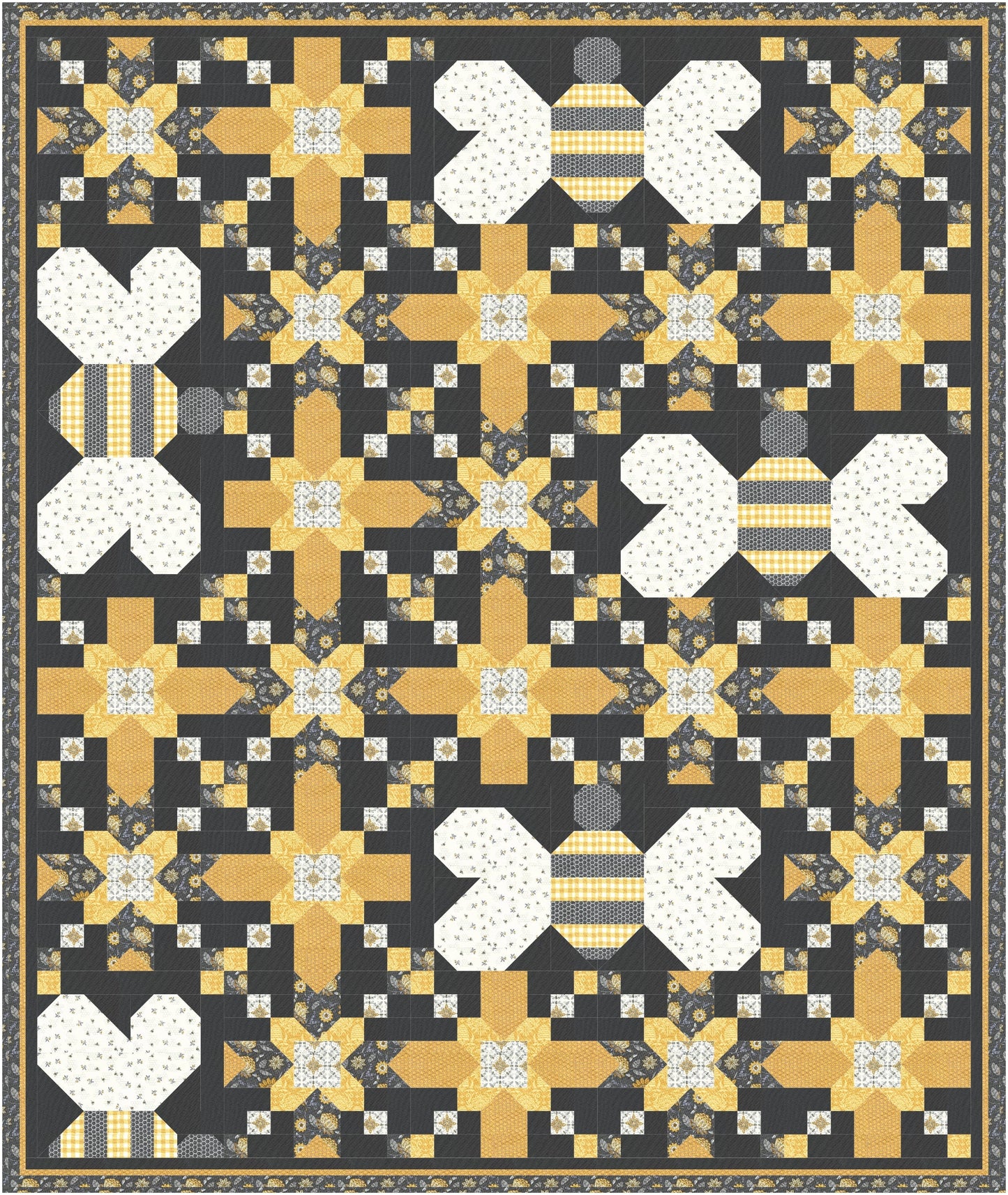 Honeycomb Downloadable PDF Quilt Pattern