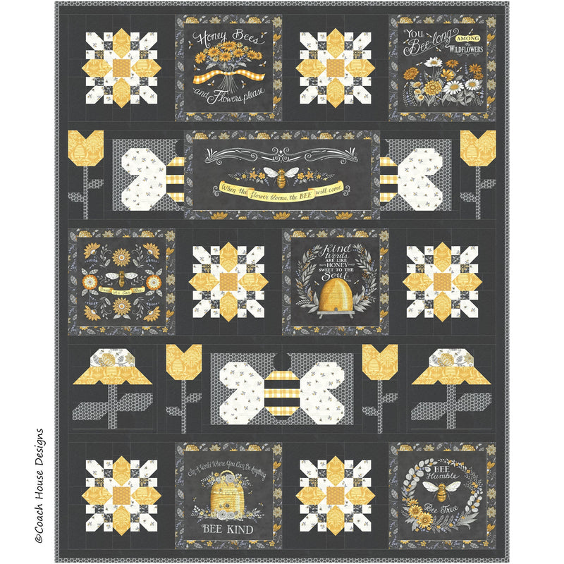 Honey to the Soul Downloadable PDF Quilt Pattern