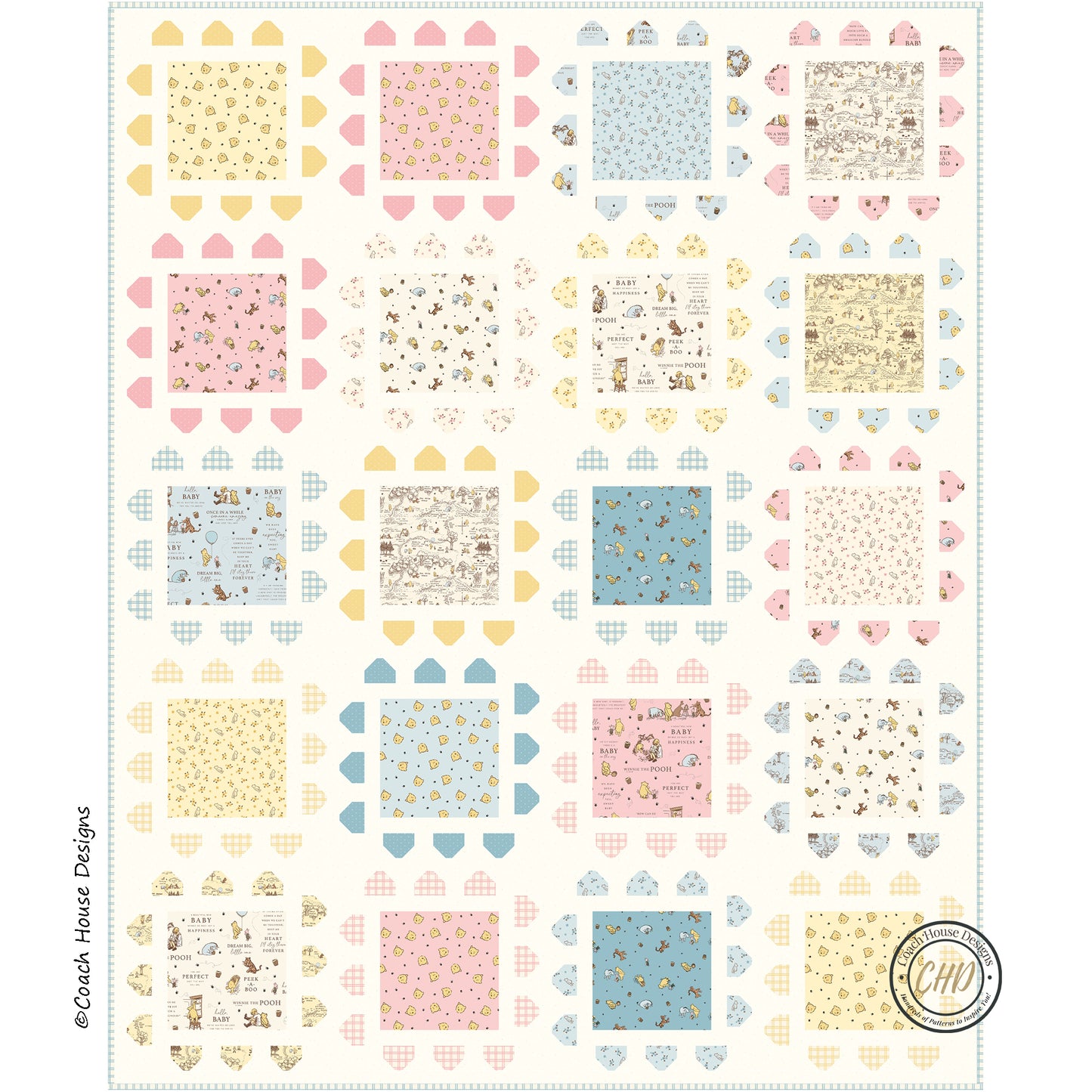 Hug Pillows Downloadable PDF Quilt Pattern
