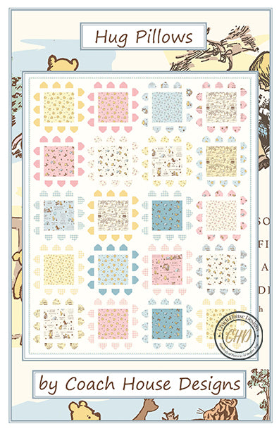 Hug Pillows Downloadable PDF Quilt Pattern