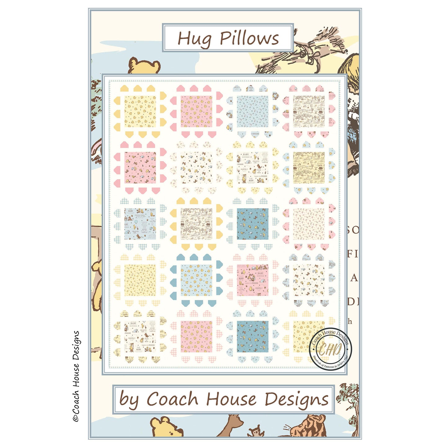 Hug Pillows Quilt Pattern
