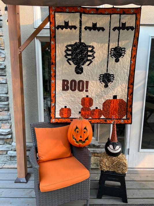 I Boo You! Downloadable PDF Quilt Pattern