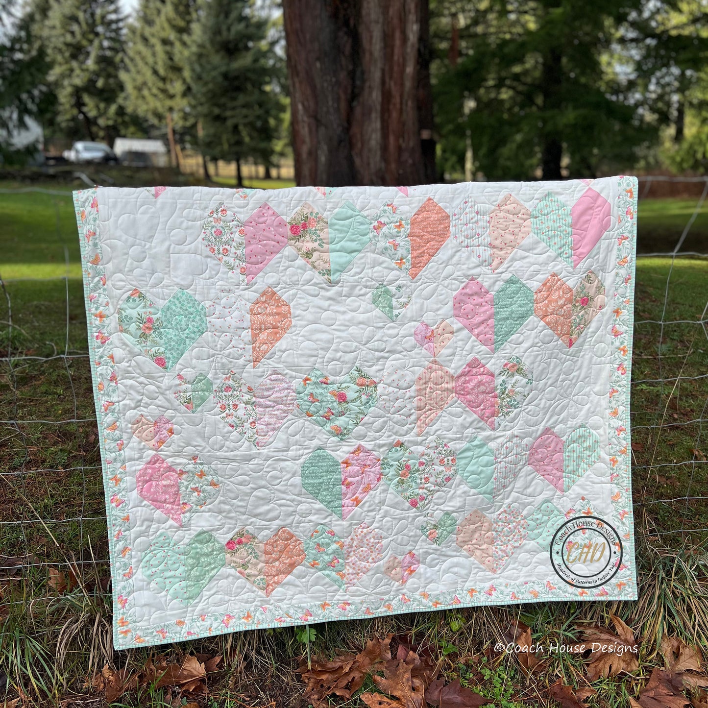 Kind Hearts Downloadable PDF Quilt Pattern