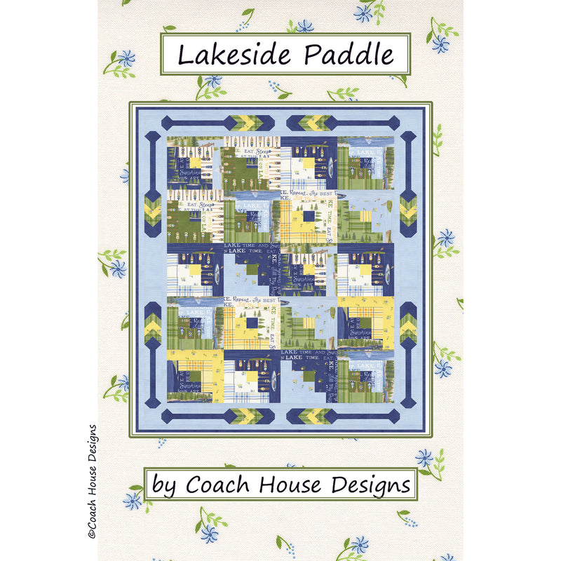 Lakeside Paddle Downloadable PDF Quilt Pattern (Pre-Order)