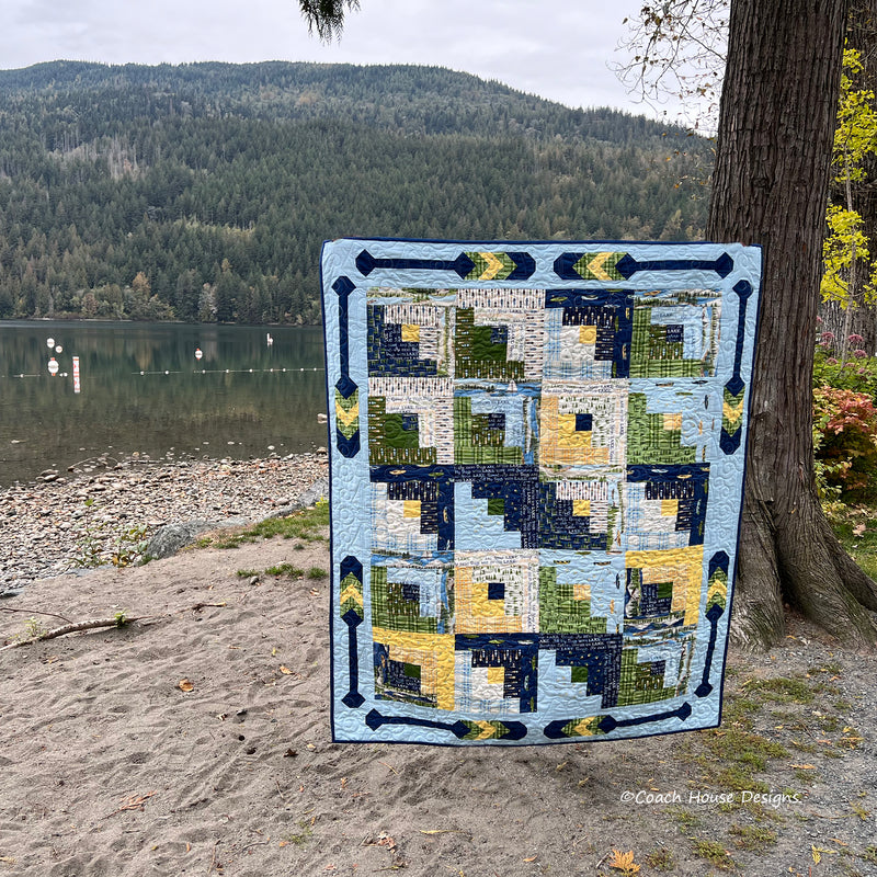 Lakeside Paddle Downloadable PDF Quilt Pattern (Pre-Order)