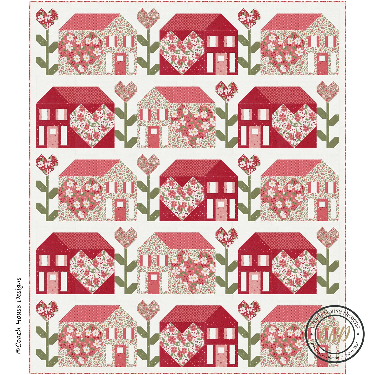 Love Blooms at Home Downloadable PDF Pattern
