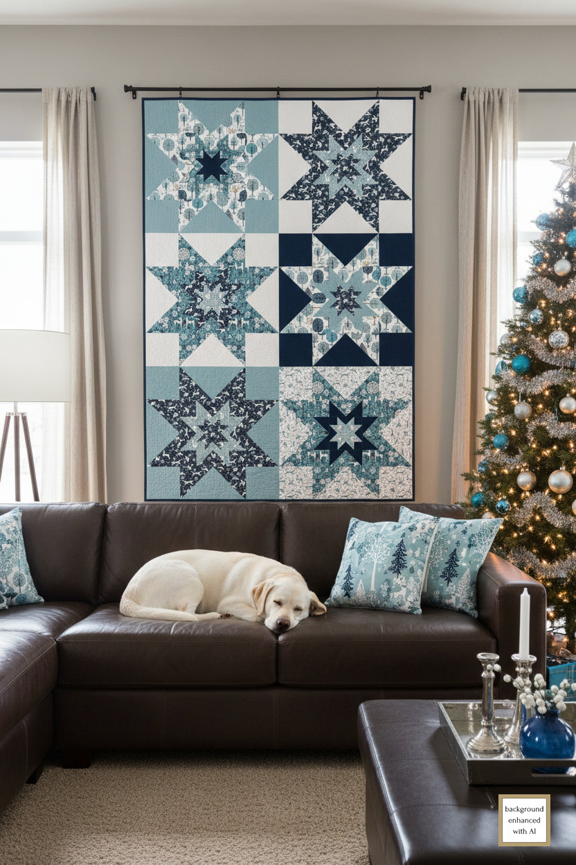 Midnight Blue Quilt Pattern