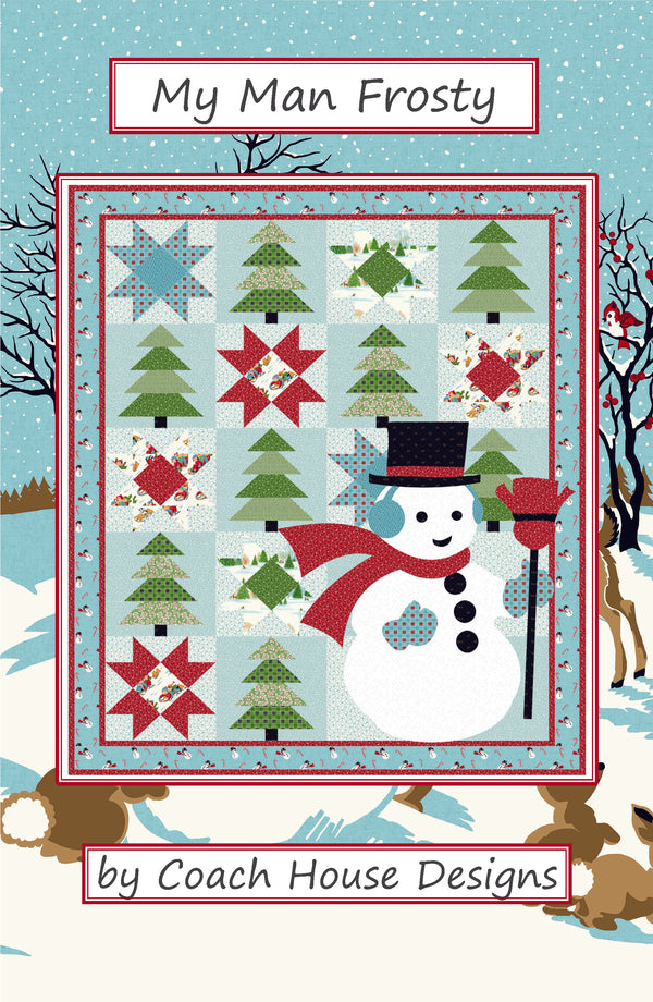 My Man Frosty Downloadable Quilt Pattern (Pre-Order)