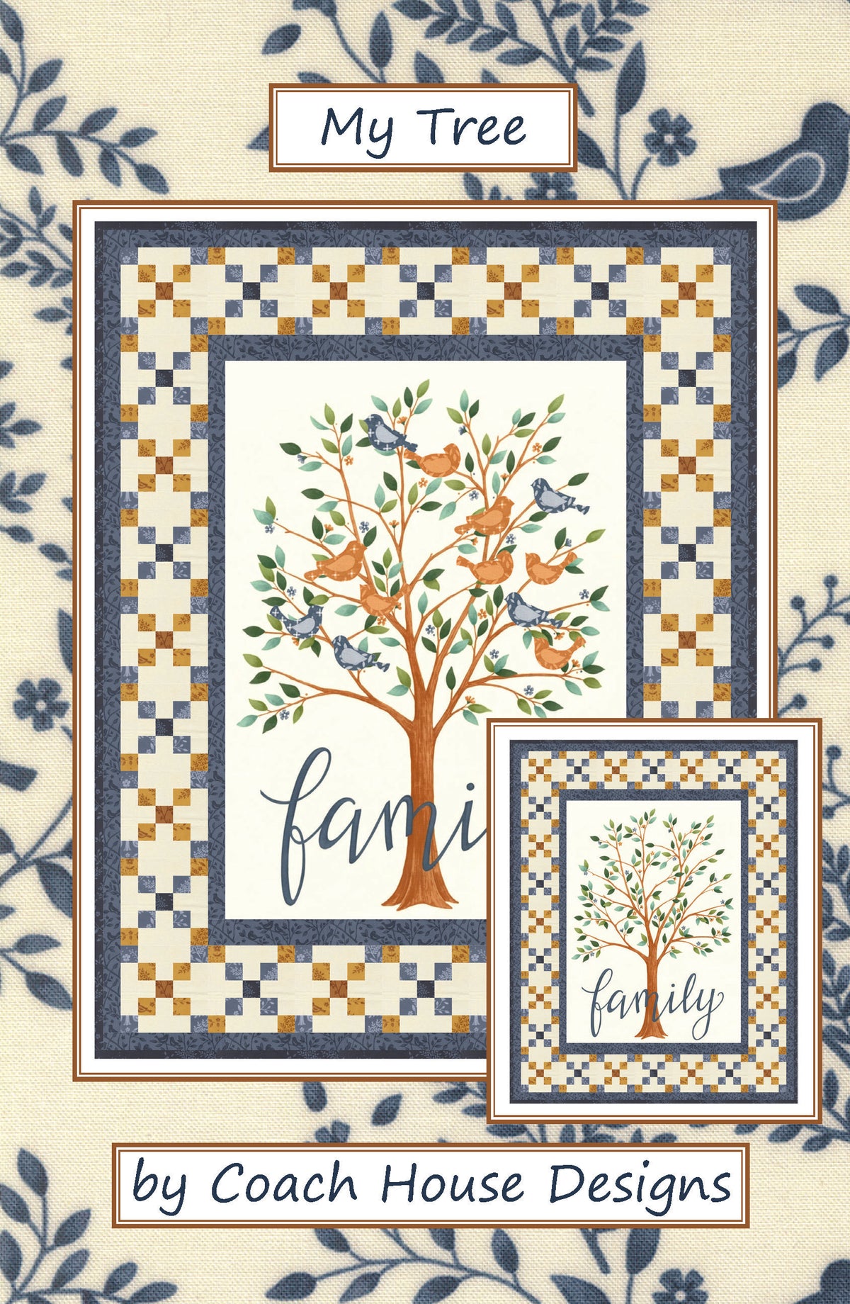 Giving Tree Quilt Pattern My Tree Quilt Downloadable PDF Pattern – Coach House Designs Canada