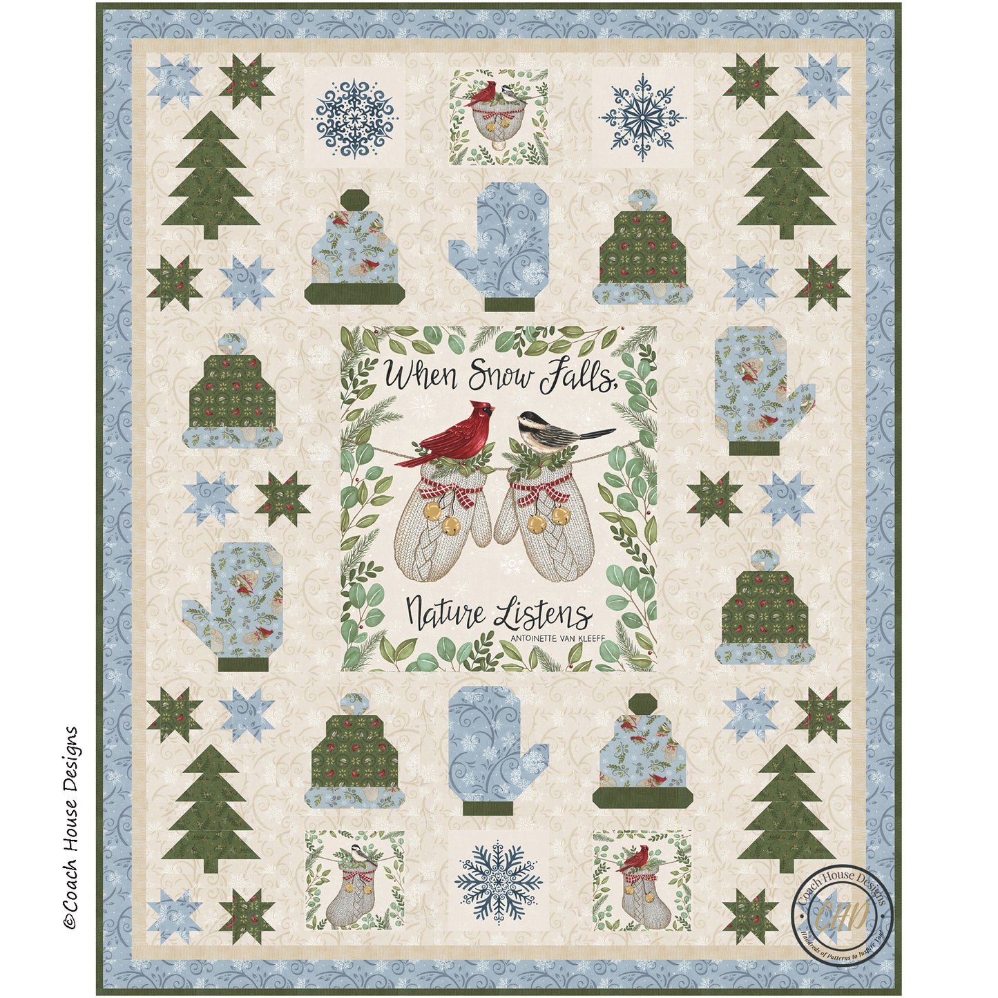 Nature's Listening Quilt Pattern
