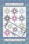 Northern Snowflakes Quilt and Table Runner Downloadable PDF  Pattern