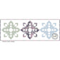 Northern Snowflakes Quilt and Table Runner Downloadable PDF  Pattern