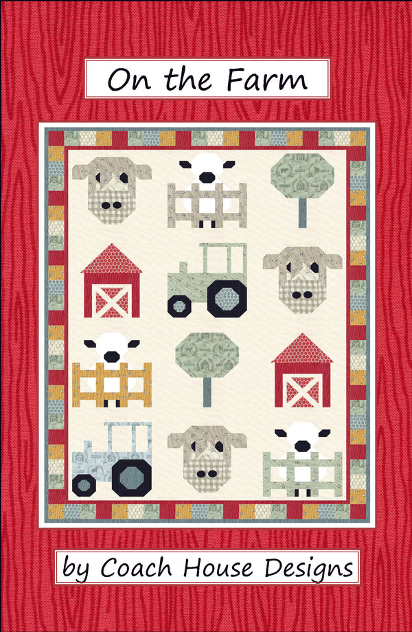 On the Farm Quilt Pattern (Pre-Order)