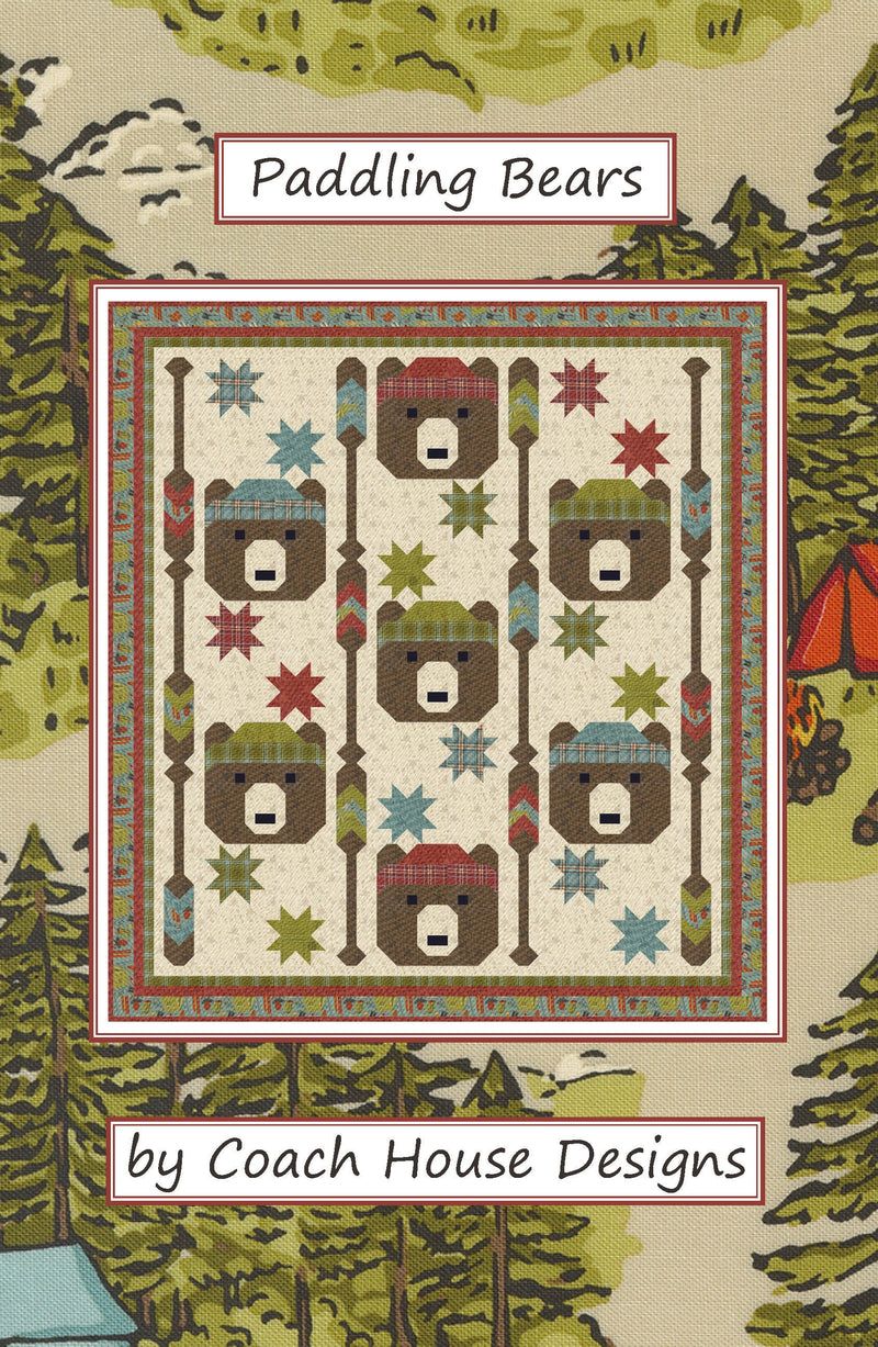Paddling Bears Digital Pattern (Pre-Order)