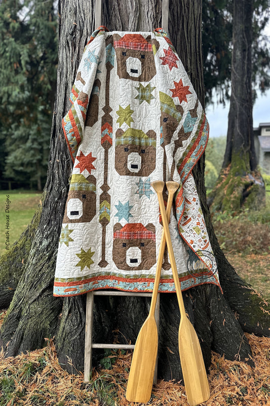 Paddling Bears Quilt Pattern
