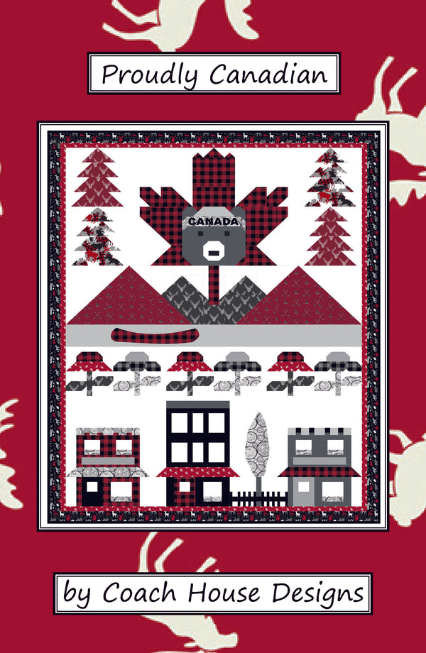 Proudly Canadian Downloadable PDF Quilt Pattern (Pre-Order)