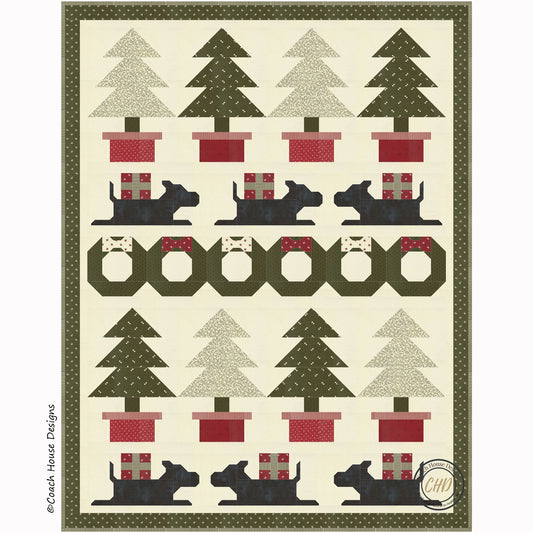 Puppy's First Christmas Quilt Pattern