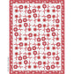 Redwork Flower Market Downloadable PDF Quilt Pattern
