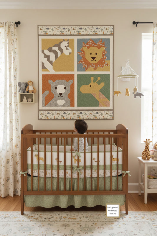 Safari on the Savannah Downloadable PDF Quilt Pattern