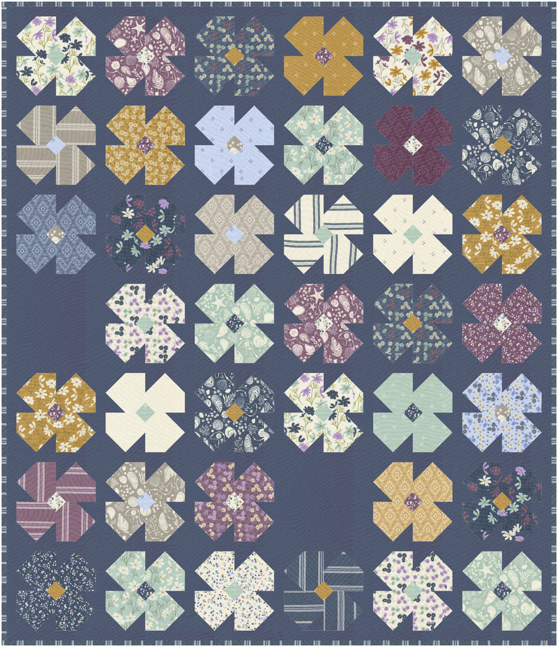 Sea Petals Quilt Pattern (Pre-Order)