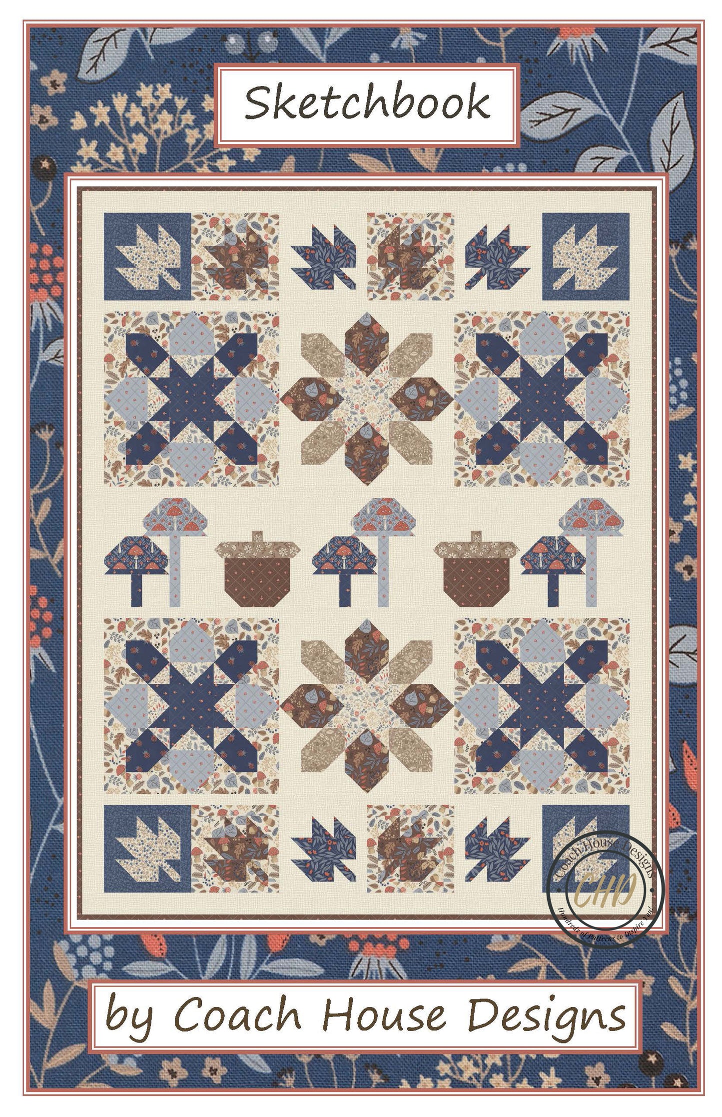 Sketchbook Downloadable PDF Lap Quilt Pattern