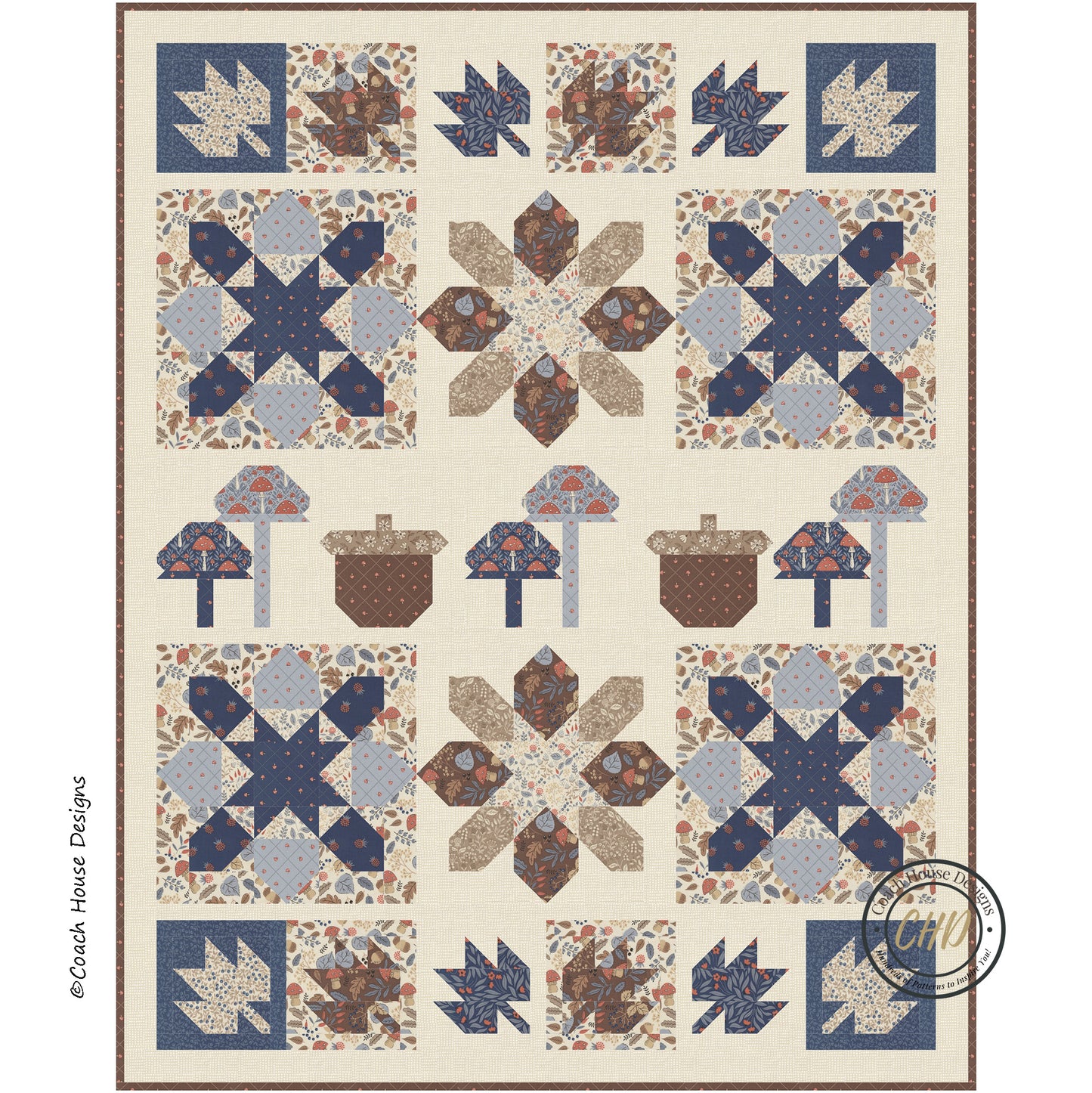 Sketchbook Downloadable PDF Lap Quilt Pattern