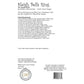 This page contains written information about a Christmas themed wall quilt sewing pattern titled 'Sleigh Bells Ring' by Coach House Designs. It includes design specifications as well yardage requirements for the fabric titled 'Christmas Time' by Dani Mogstad for Riley Blake Designs. 