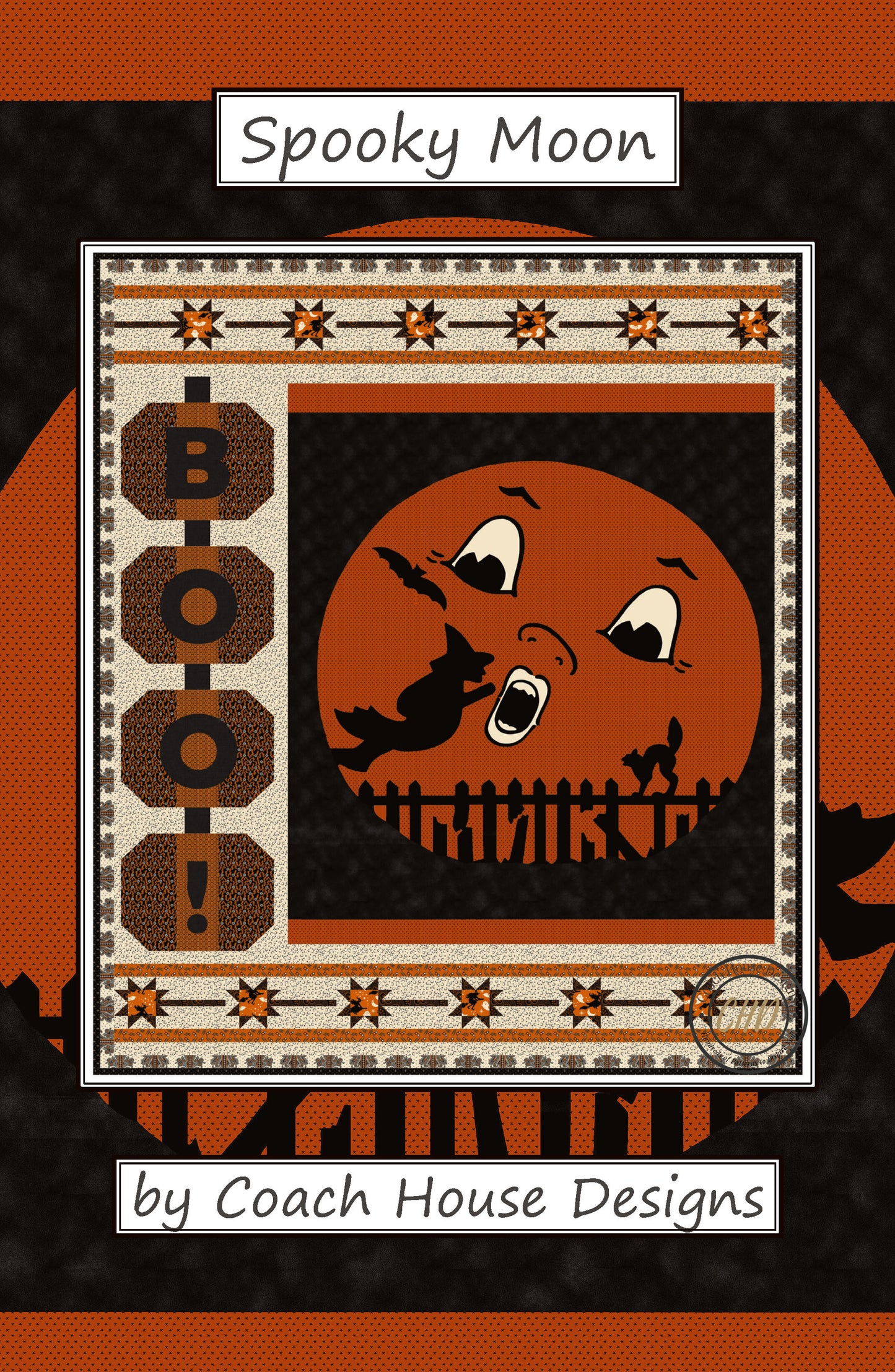 Spooky Moon Downloadable PDF Quilt Pattern