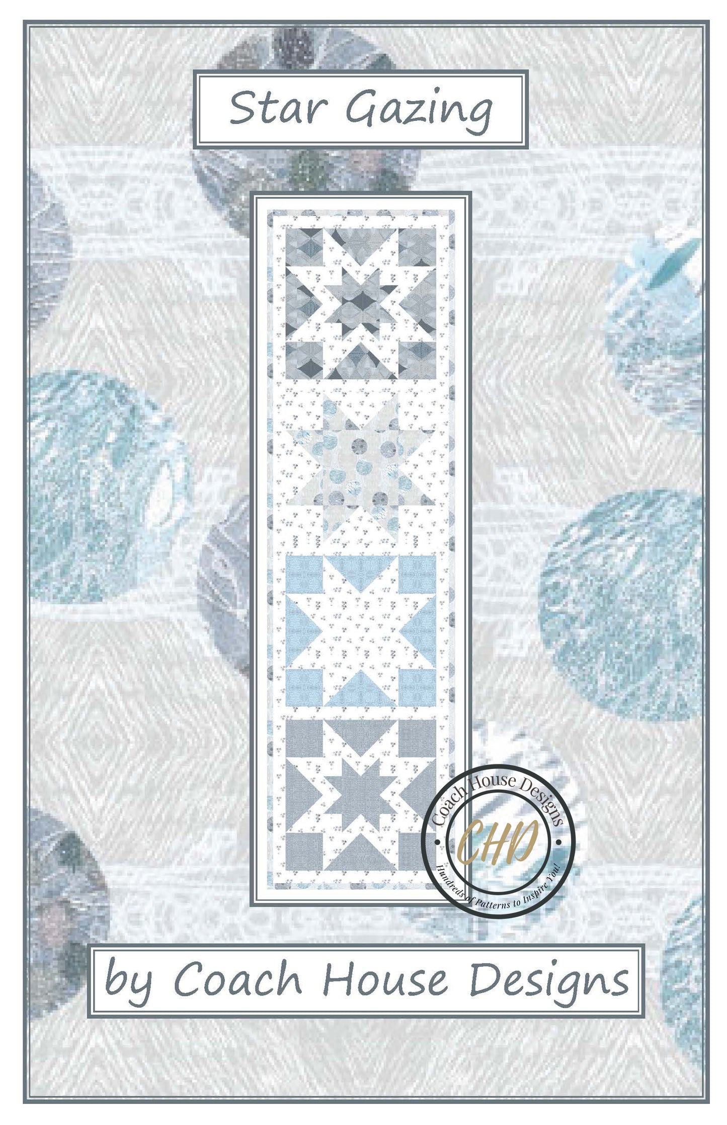 Star Gazing Table Runner Downloadable PDF Pattern