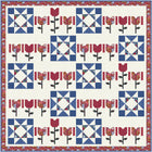 Stars & Blooms Quilt Pattern (Pre-Order)