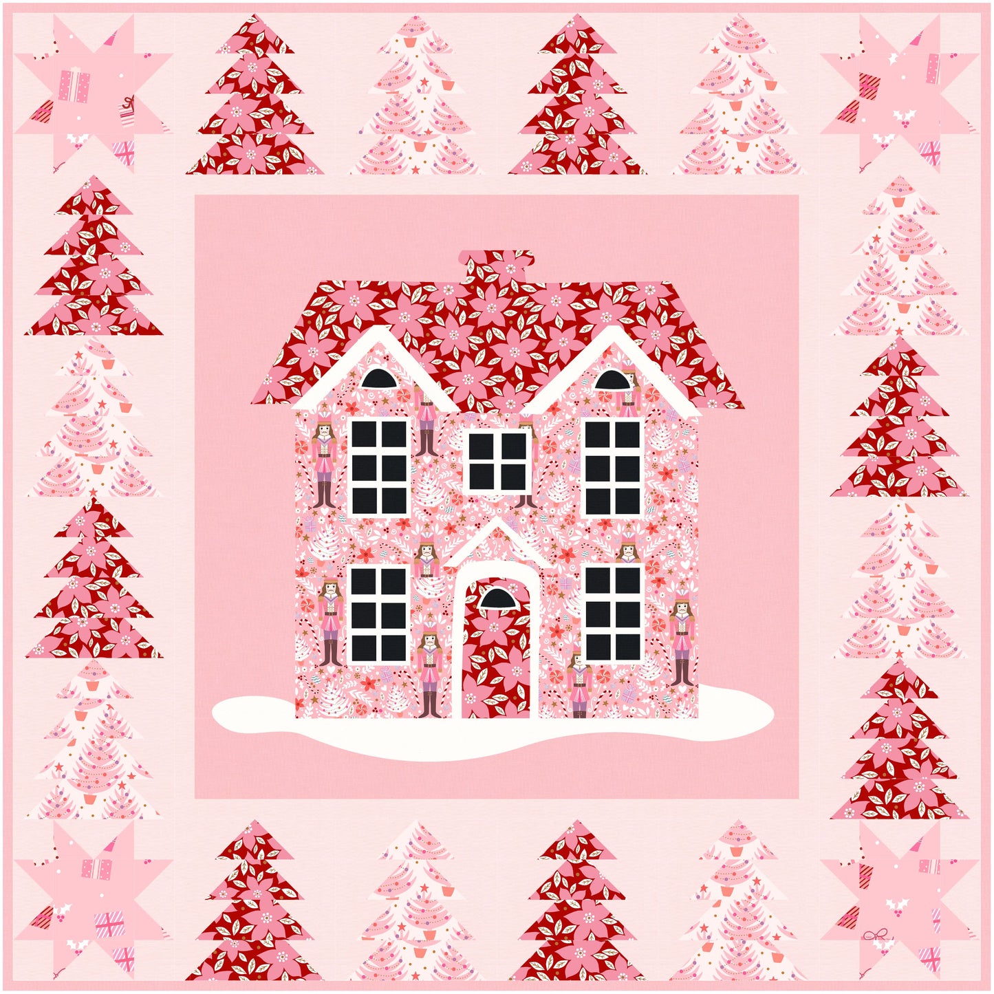 Sugar Plum Palace Quilt Pattern