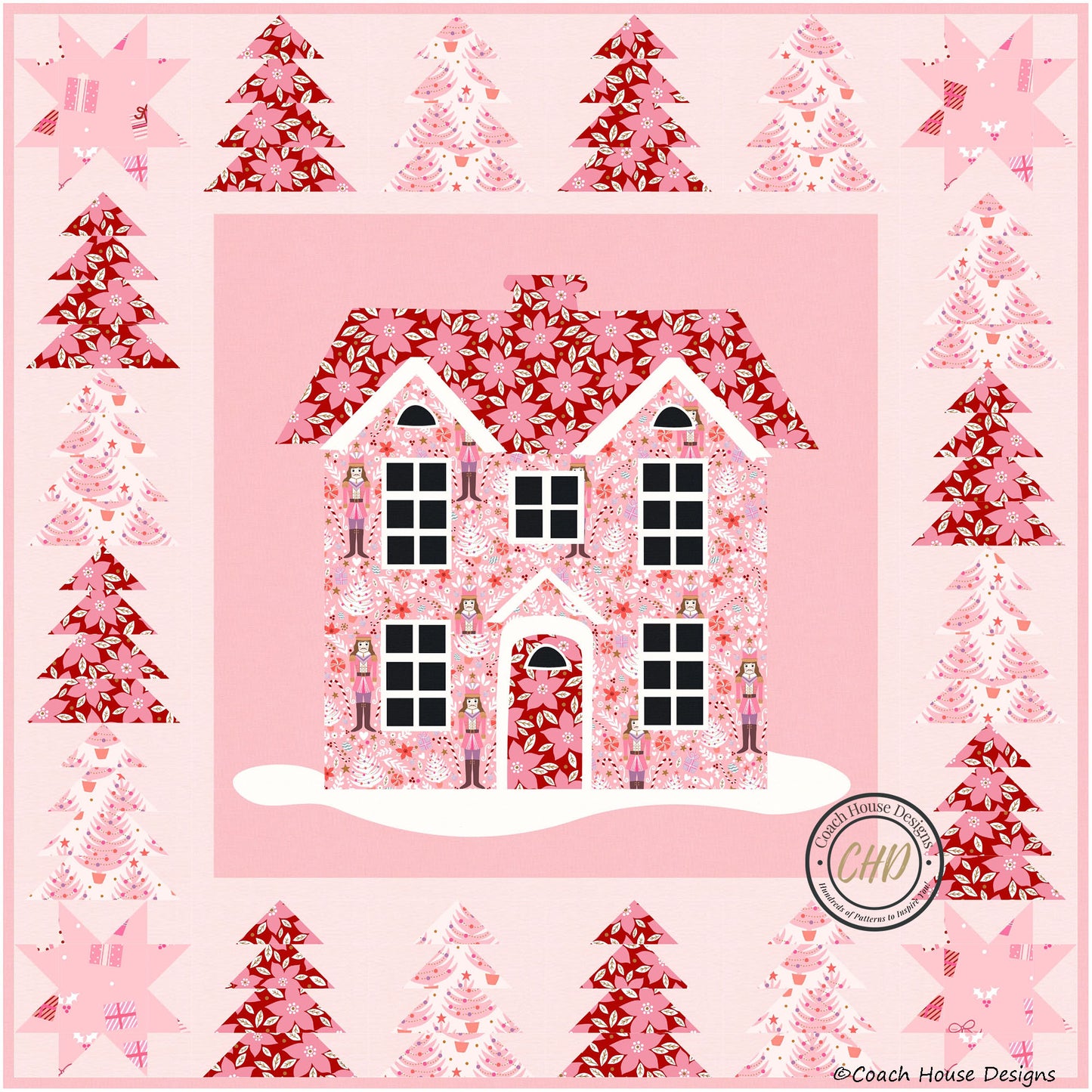 Sugar Plum Palace Quilt Pattern