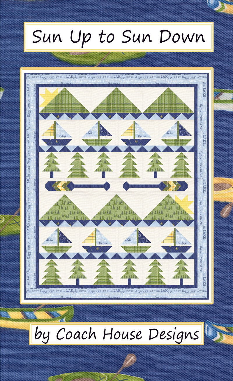 Sun Up to Sun Down Downloadable PDF Quilt Pattern (Pre-Order)