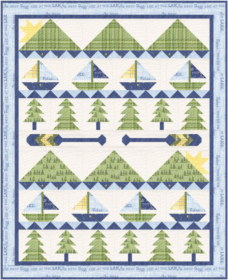 Sun Up to Sun Down Downloadable PDF Quilt Pattern (Pre-Order)