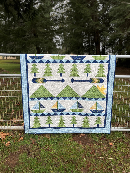 Sun Up to Sun Down Downloadable PDF Quilt Pattern