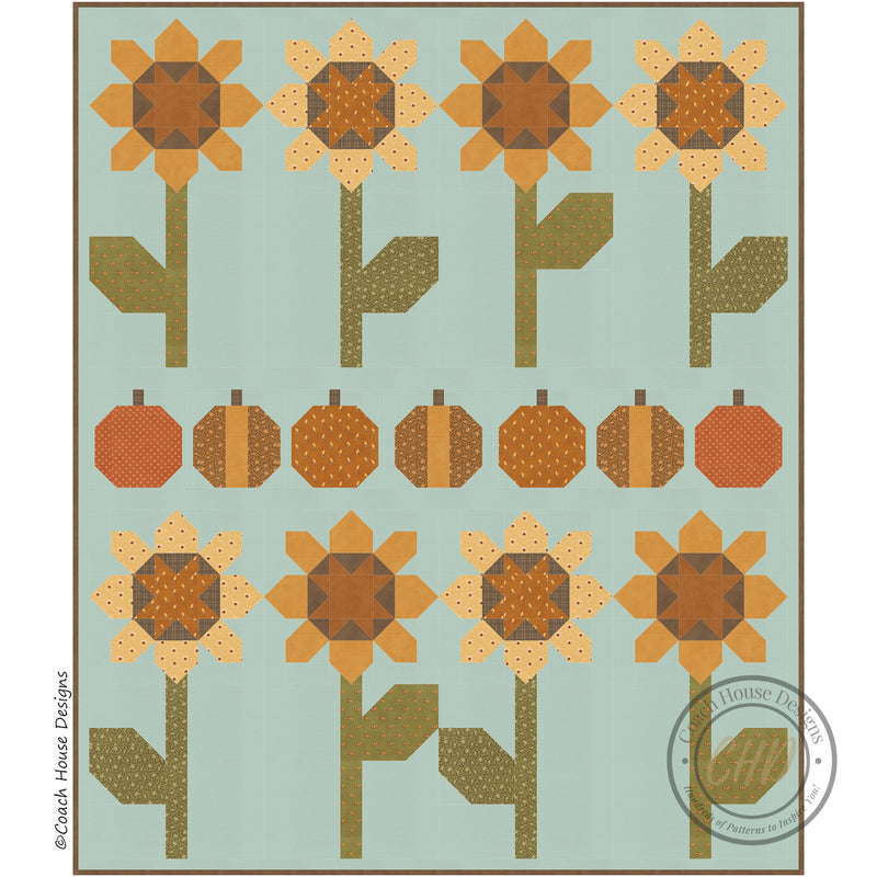 Sunflower Field Quilt Pattern