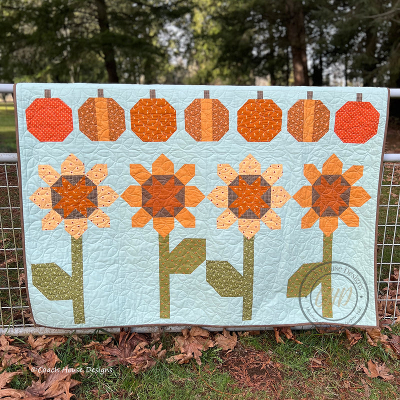 Sunflower Field Quilt Pattern