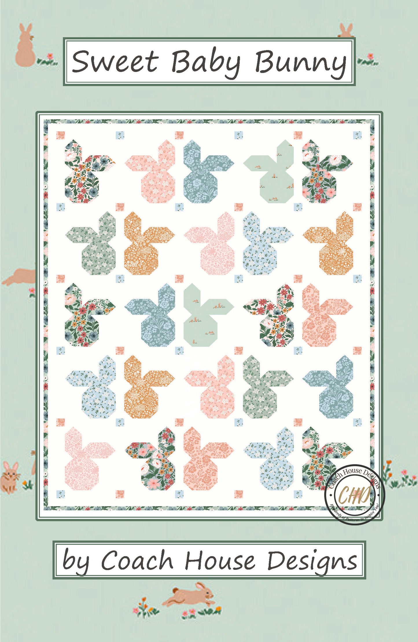 Sweet Baby Bunny Downloadable PDF Quilt Pattern