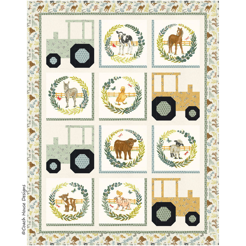 Tractor Pull Quilt Pattern