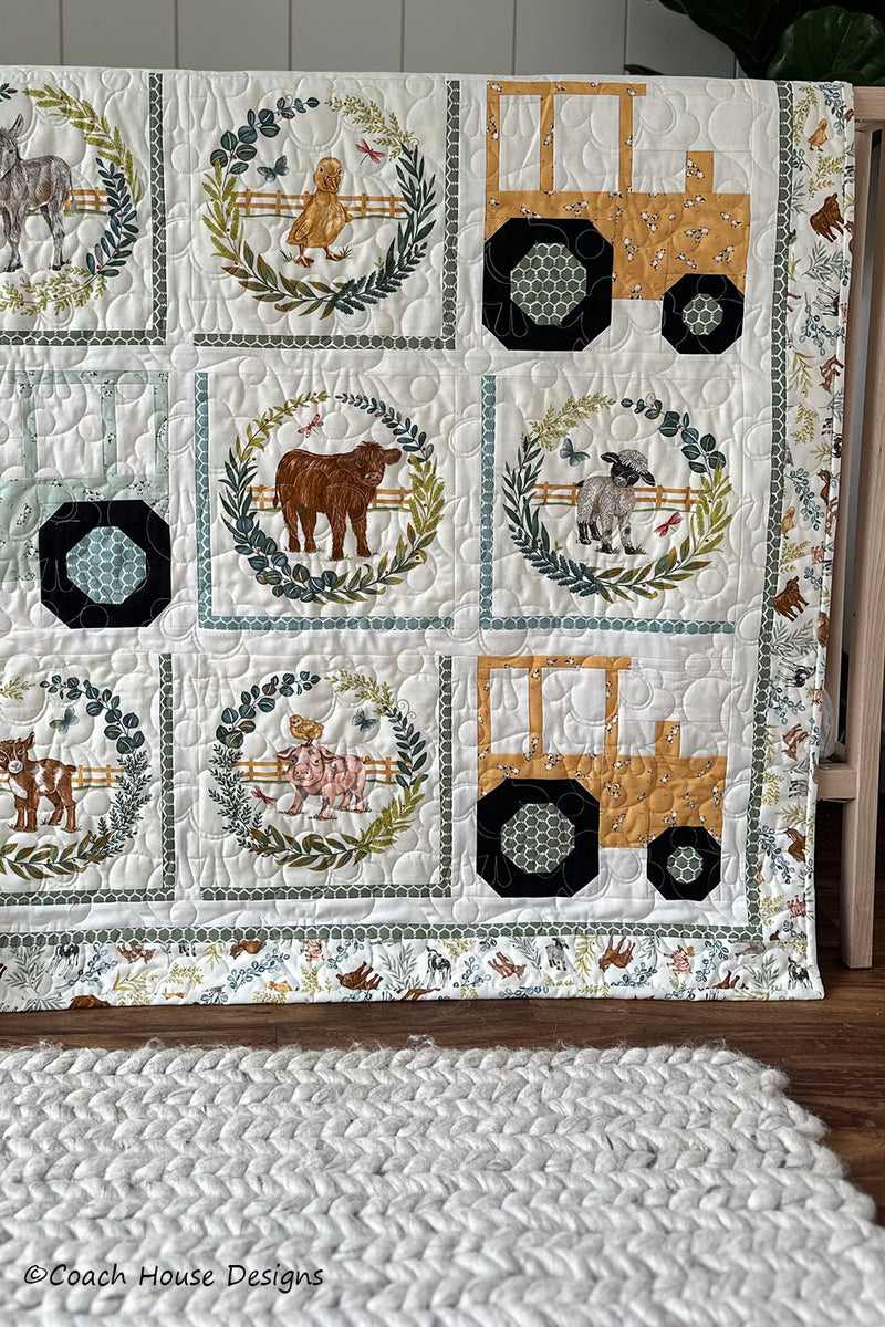 Tractor Pull Quilt Pattern(Pre-Order)
