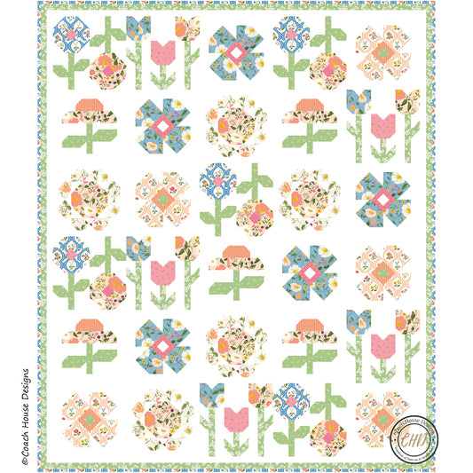 Virginia Garden Downloadable PDF Quilt Pattern