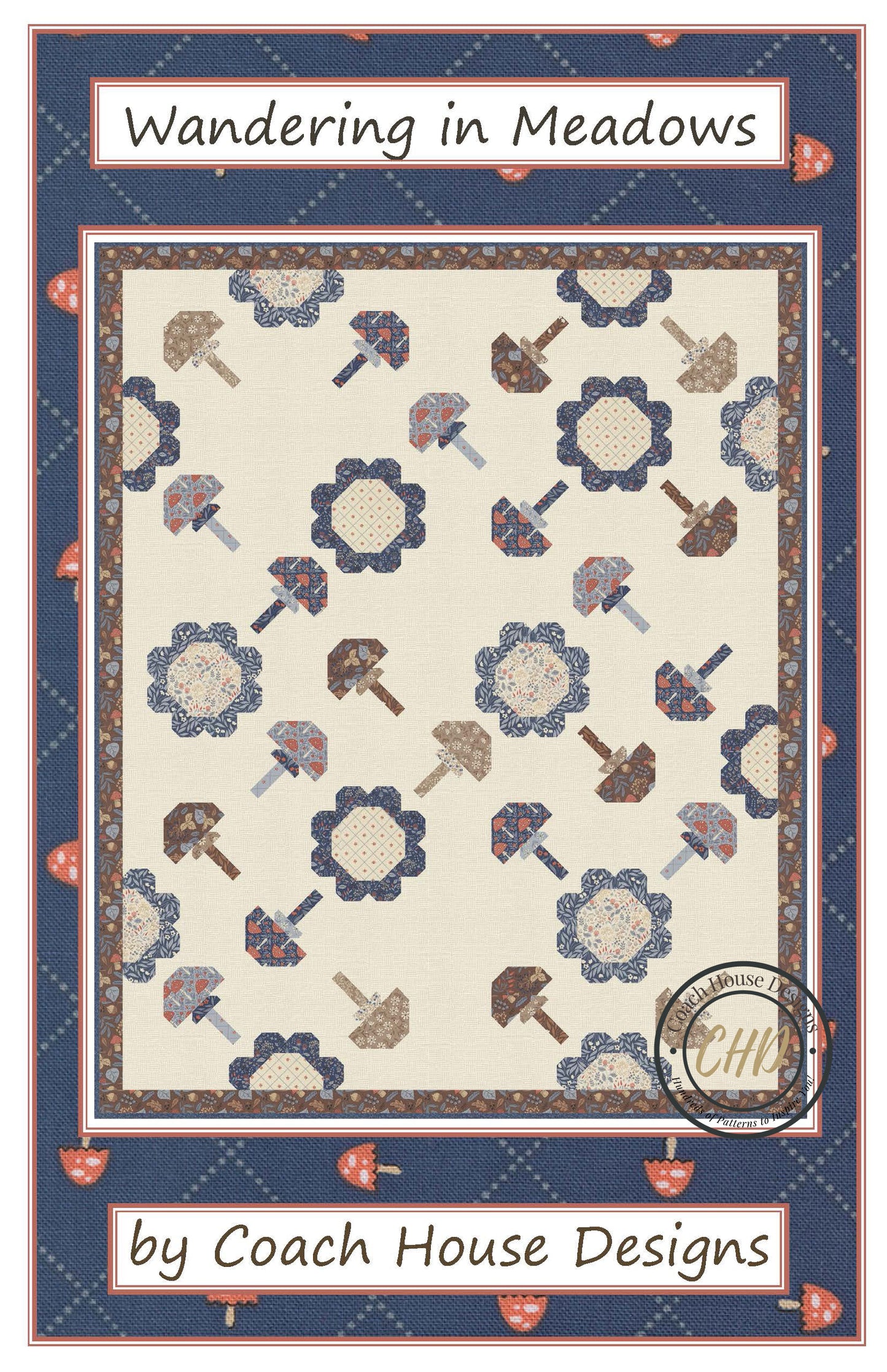 Wandering in Meadows Downloadable PDF Quilt Pattern