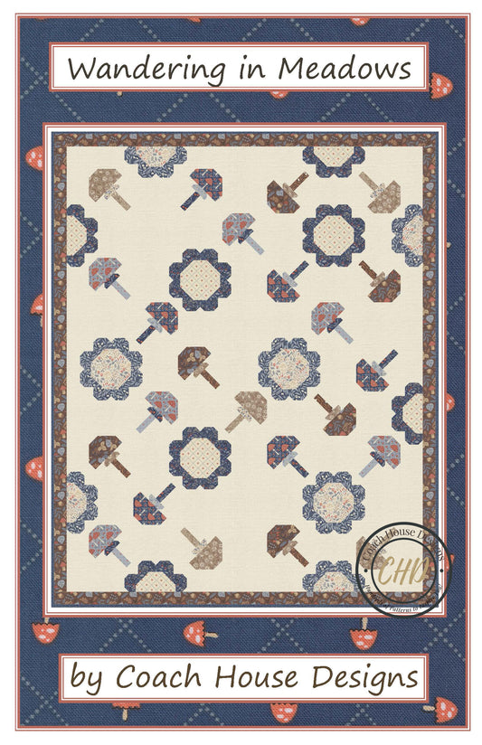 Wandering in Meadows Downloadable PDF Quilt Pattern