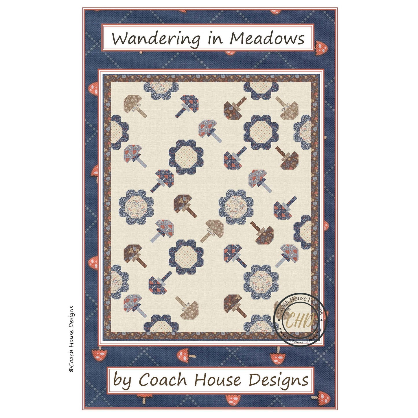 Wandering in Meadows Quilt Pattern