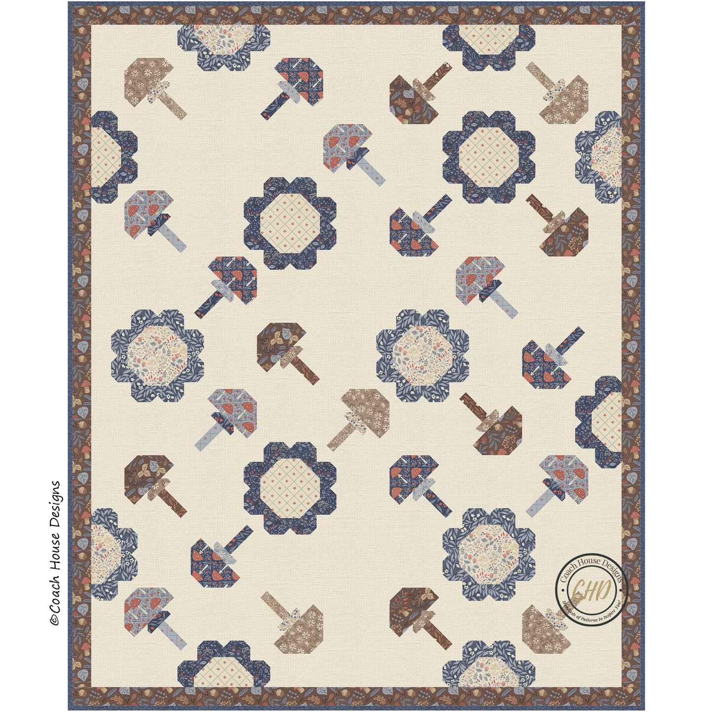 Wandering in Meadows Downloadable PDF Quilt Pattern