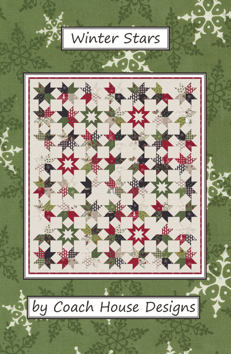 Winter Stars Quilt Pattern (Pre-Order)