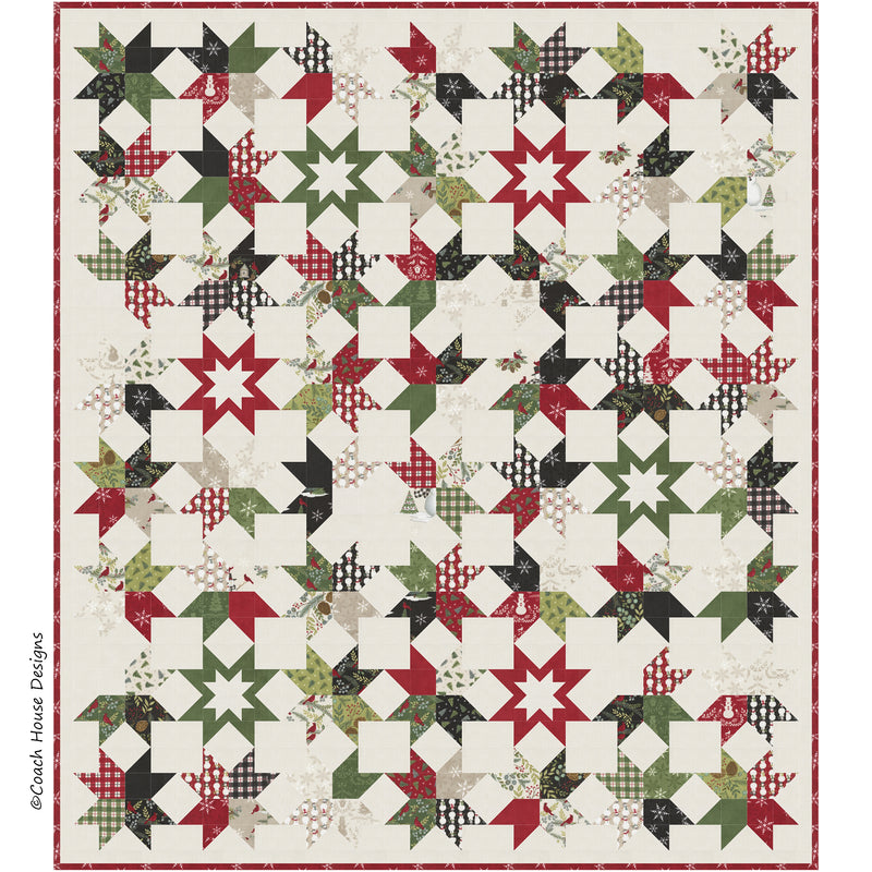 Winter Stars Quilt Pattern (Pre-Order)