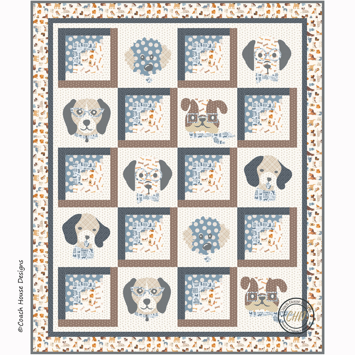 Woof! Quilt Pattern
