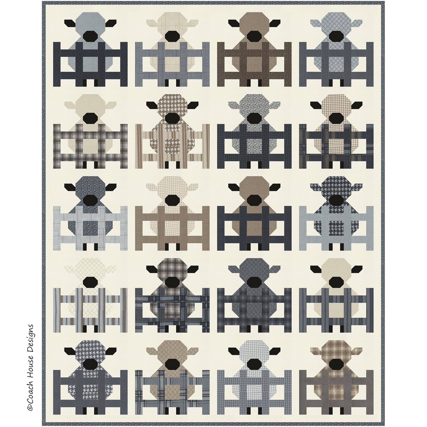 Woolie Lambs Quilt Pattern